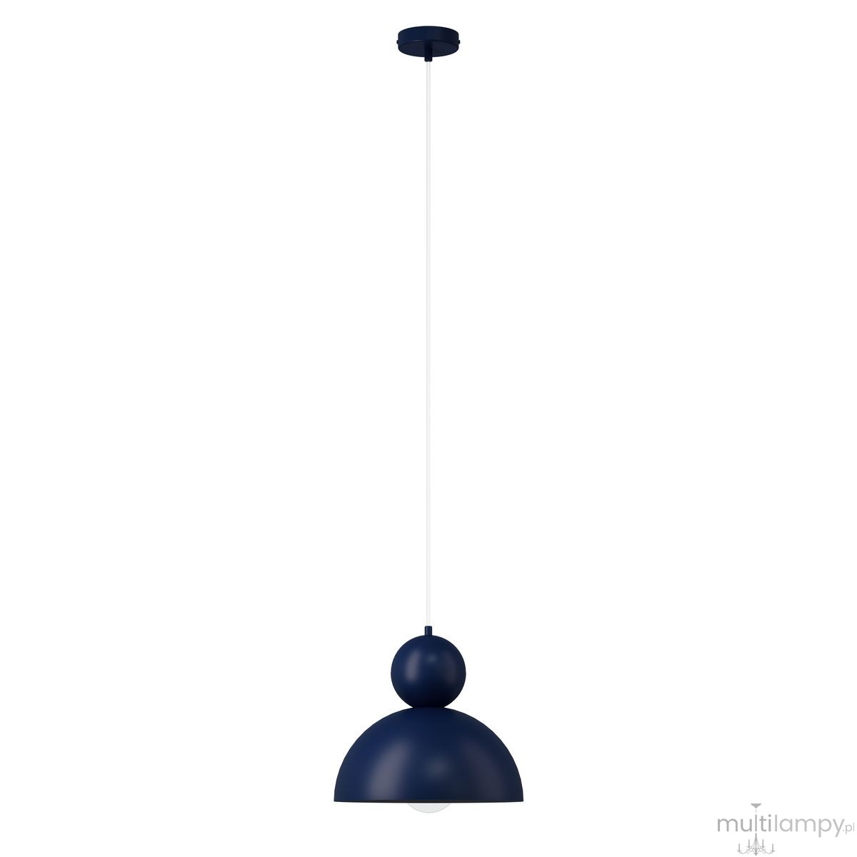 Mosaic F lampa wisząca 1xE27 granatowa 41802