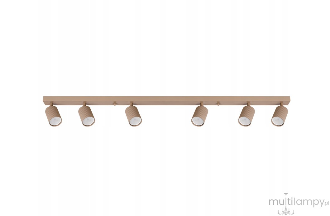 Lucerno lampa sufitowa spot 6xGU10 beżow