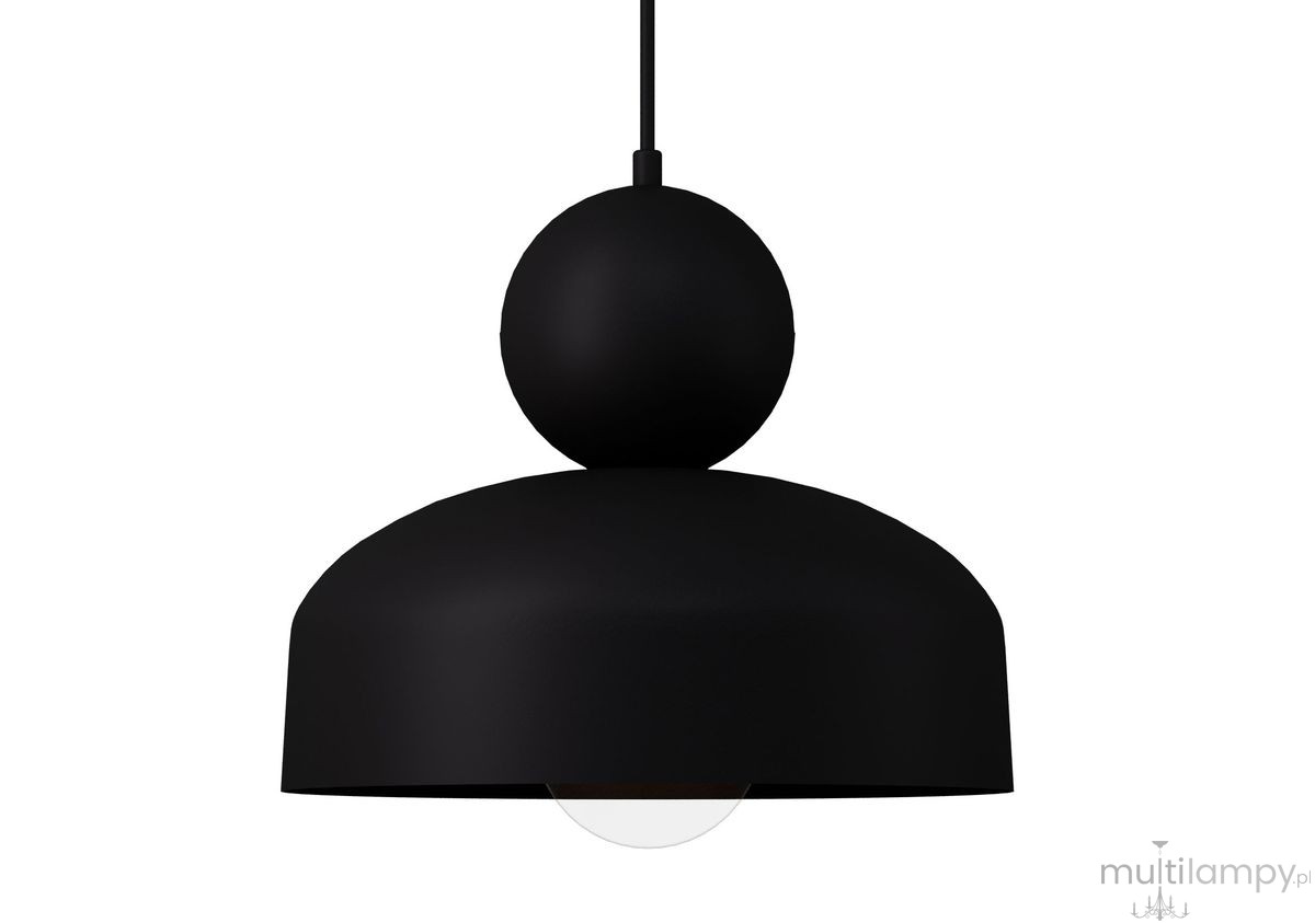 Mosaic G lampa wisząca 1xE27 czarna 41803