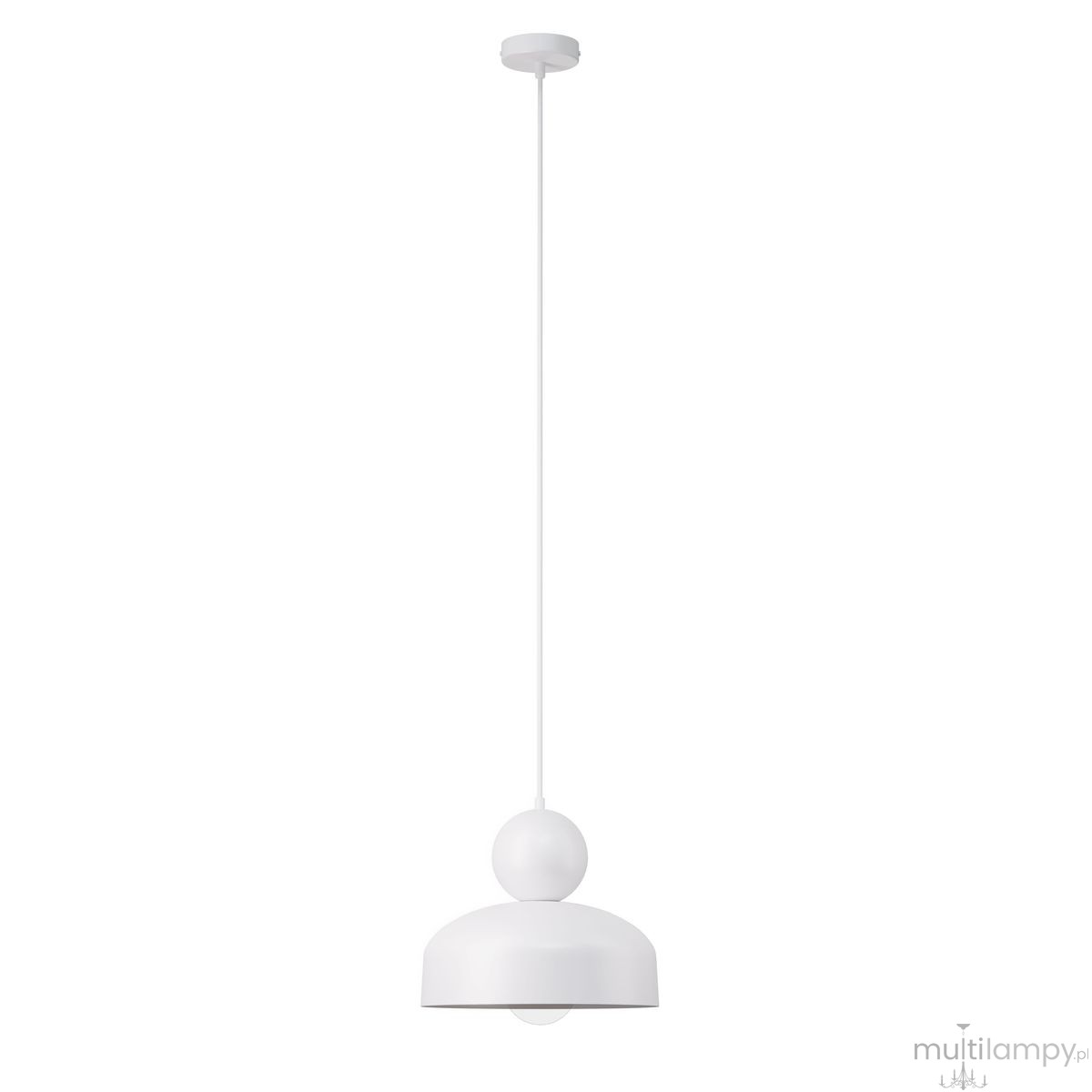 Mosaic G lampa wisząca 1xE27 biała 41804