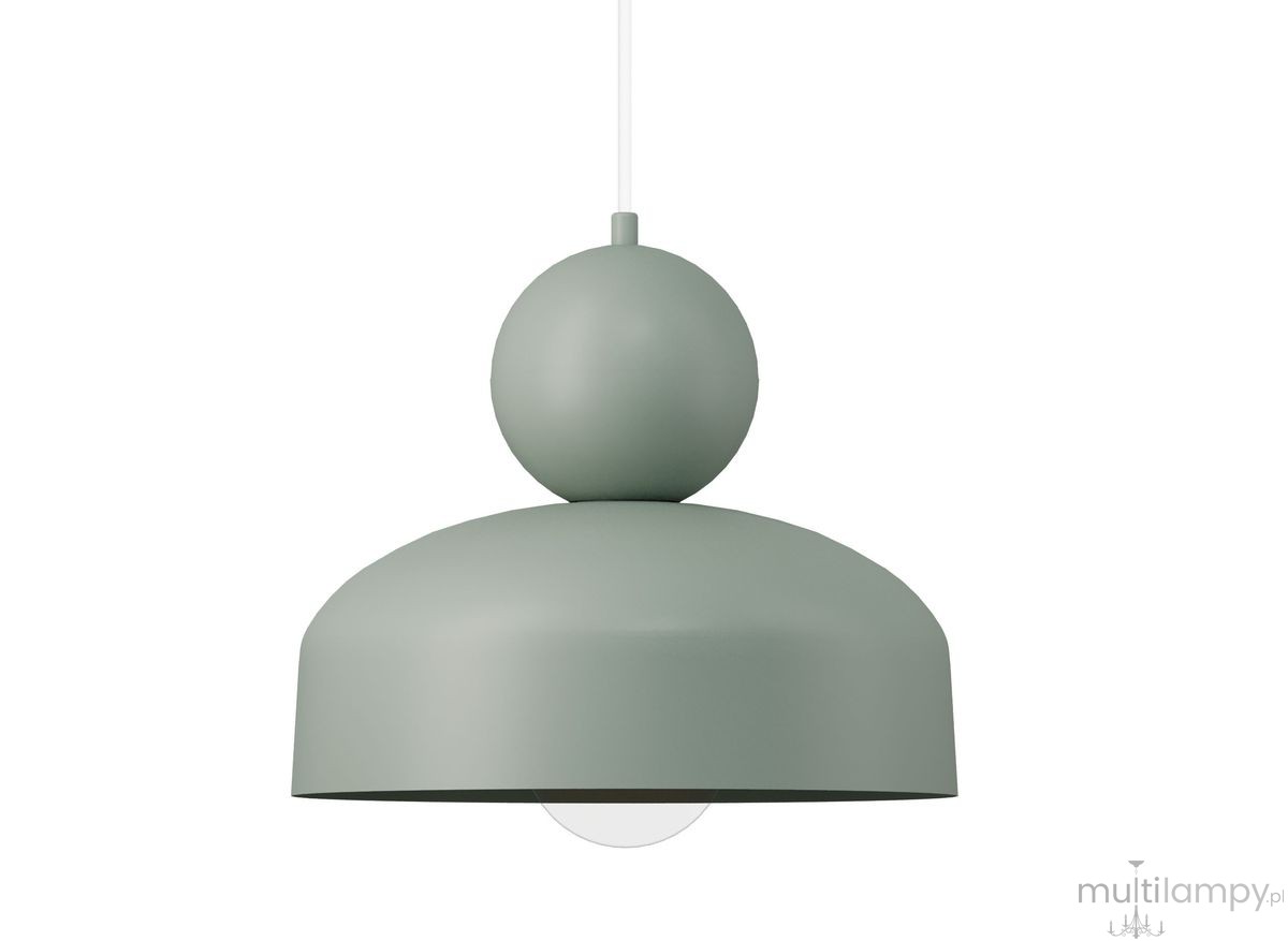 Mosaic G lampa wisząca 1xE27 szalwia 41806
