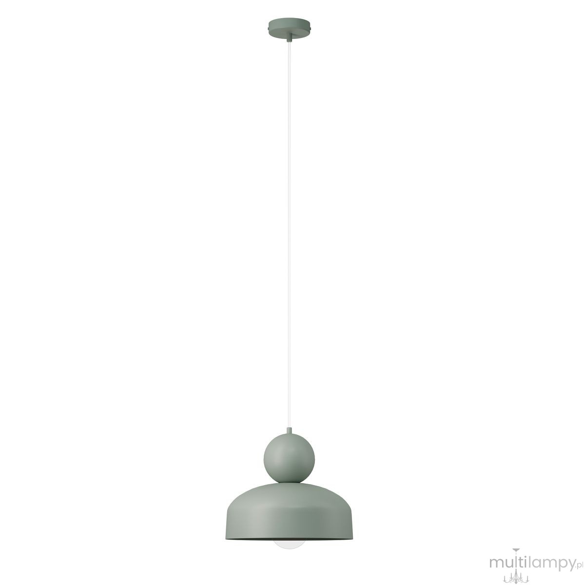 Mosaic G lampa wisząca 1xE27 szalwia 41806