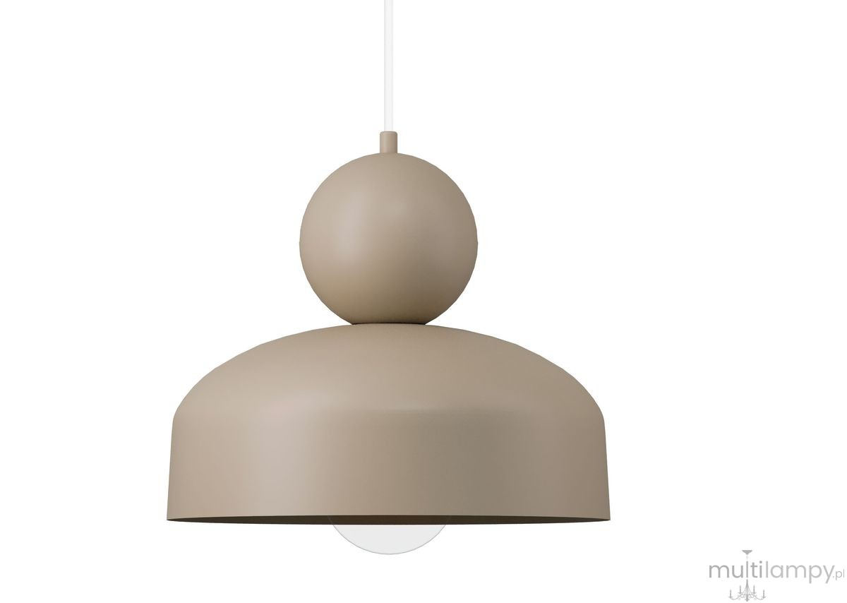 Mosaic G lampa wisząca 1xE27 beżowa 41808