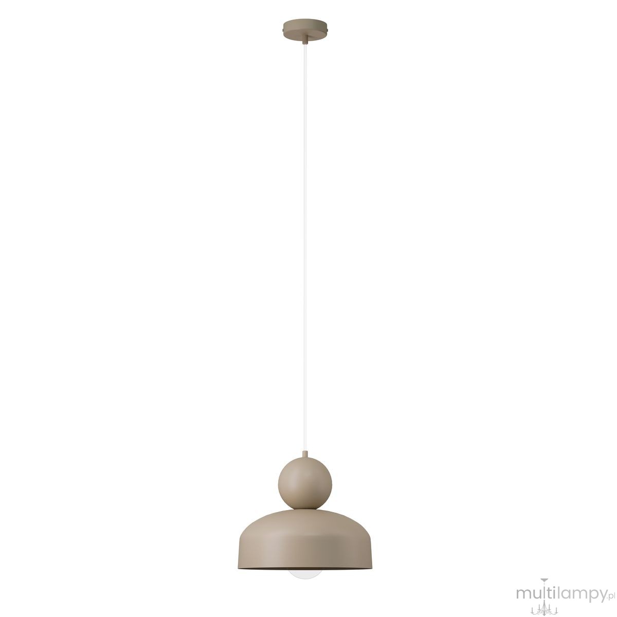 Mosaic G lampa wisząca 1xE27 beżowa 41808