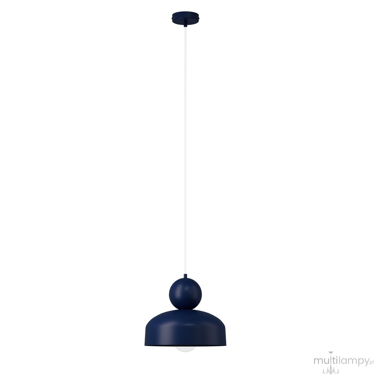 Mosaic G lampa wisząca 1xE27 granatowa 41810