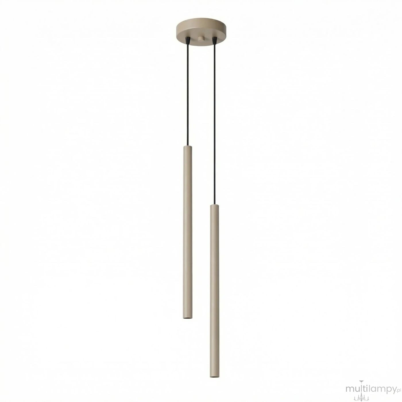 Pastelo lampa wisząca 2xG9 taupe SL.2118