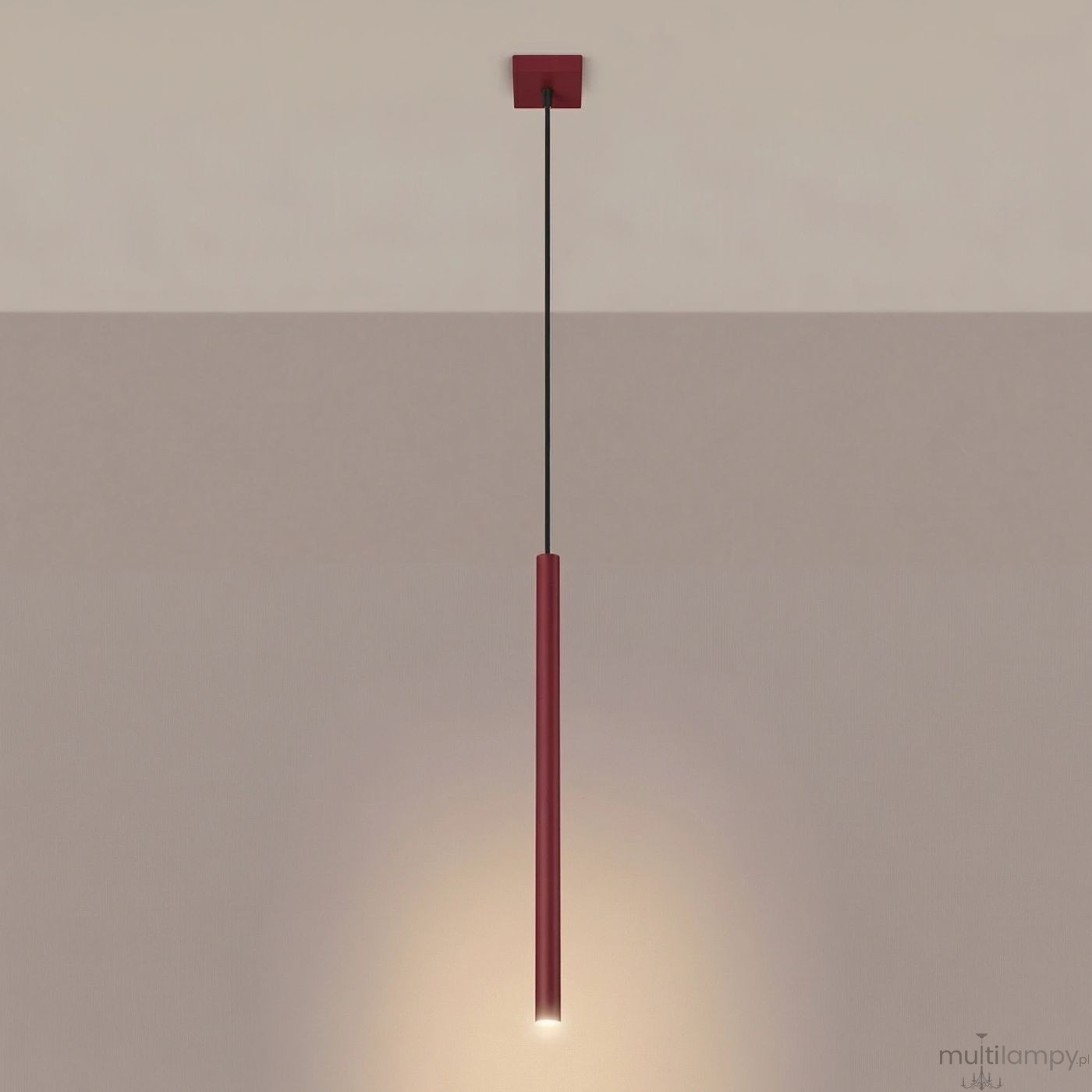 Pastelo lampa wisząca G9 burgund SL.2121