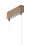 Deco lampa wisząca 3xE27 beżowa/jasny brąz 41633