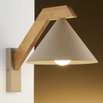 Deco kinkiet 1xE27 beżowy/jasny brąz 41813