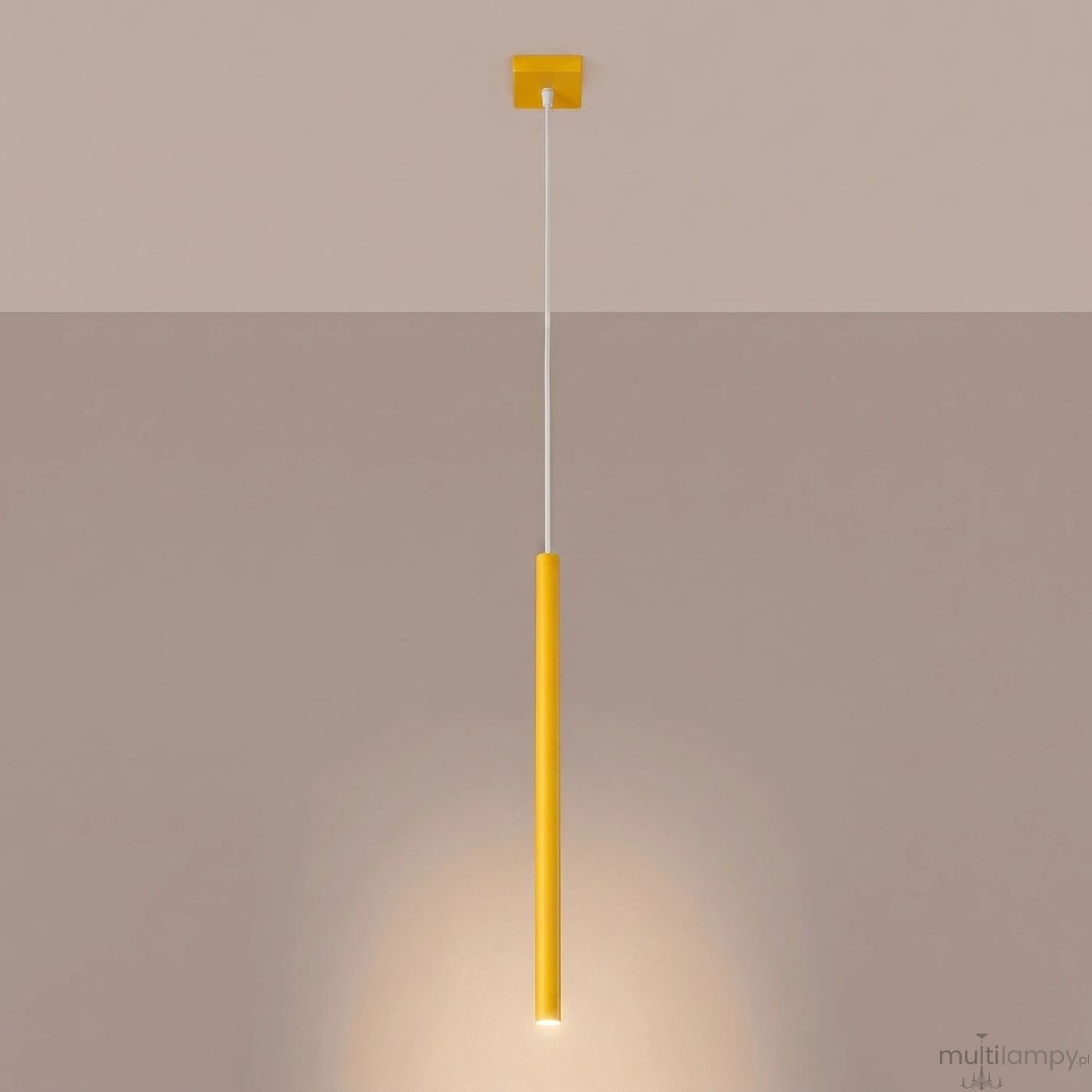 Pastelo lampa wisząca G9 żółta SL.2137