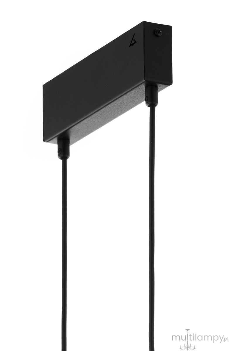 Deco lampa wisząca 3xE27 czarna/ciemny brąz 41634