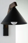 Deco kinkiet 1xE27 czarny/ciemny brąz 41816