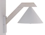 Deco kinkiet 1xE27 biały/drewno bielone 41821