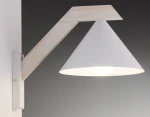 Deco kinkiet 1xE27 biały/drewno bielone 41821