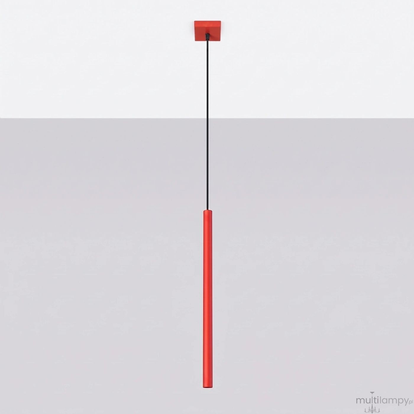 Pastelo lampa wisząca G9 czerwona SL.2141
