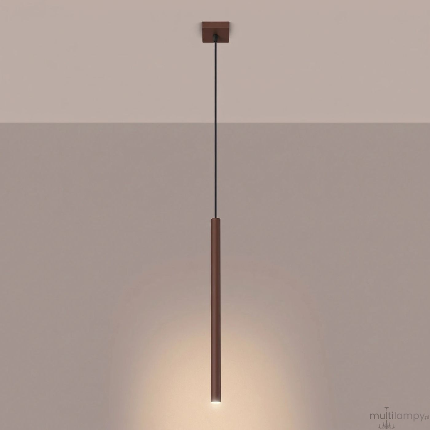 Pastelo lampa wisząca G9 brązowa SL.2145