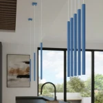 Pastelo lampa wisząca G9 błękitna SL.2149