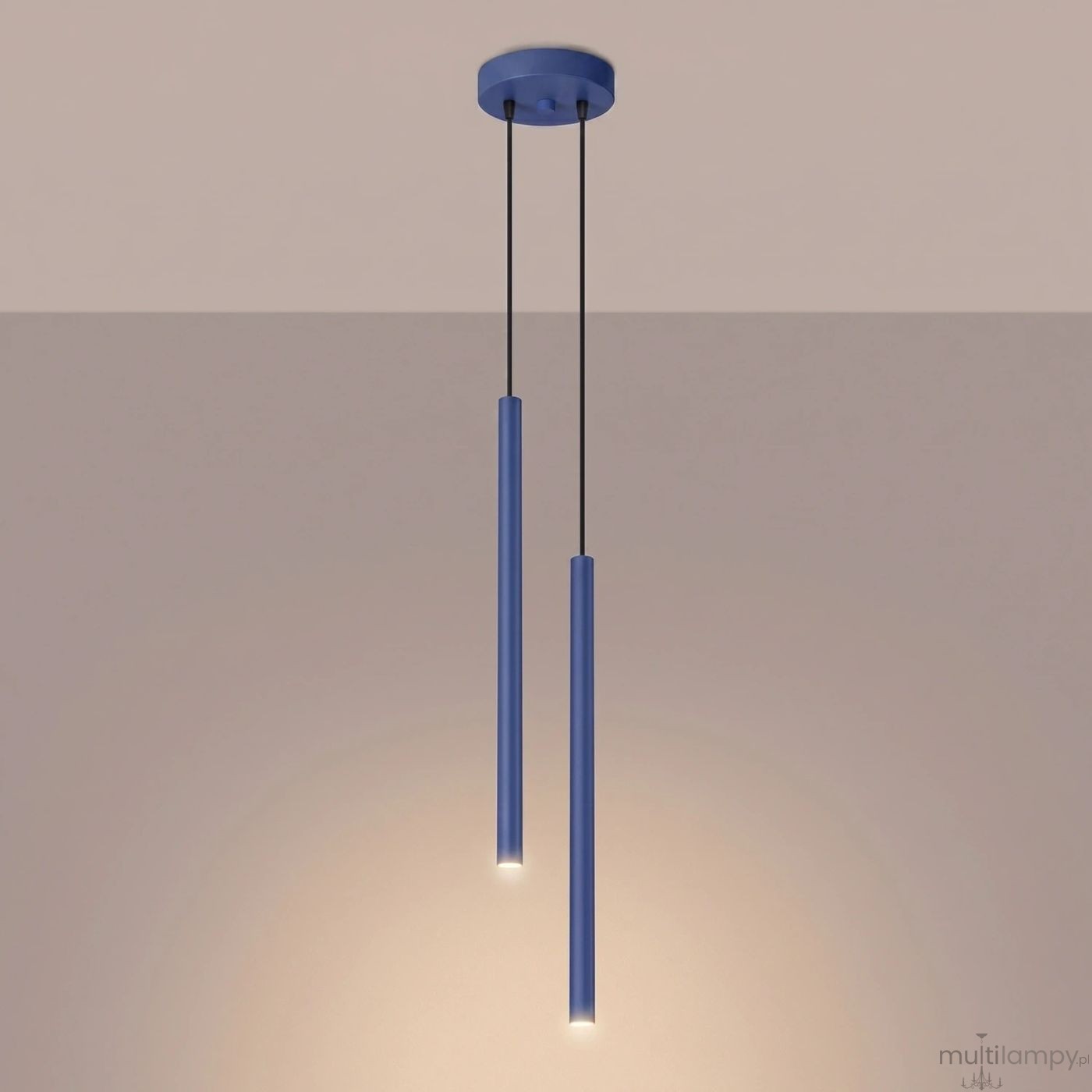 Pastelo lampa wisząca 2xG9 ultramaryna SL.2126