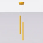 Pastelo lampa wisząca 2xG9 żółta SL.2138