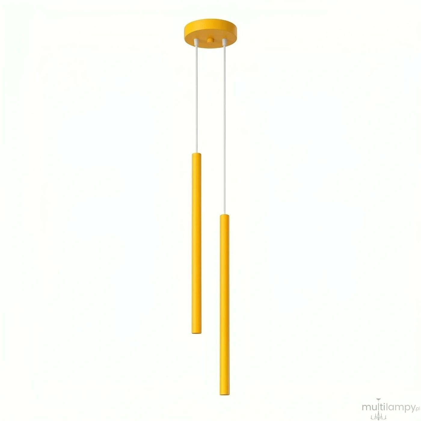 Pastelo lampa wisząca 2xG9 żółta SL.2138