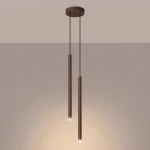 Pastelo lampa wisząca 2xG9 brązowa SL.2146
