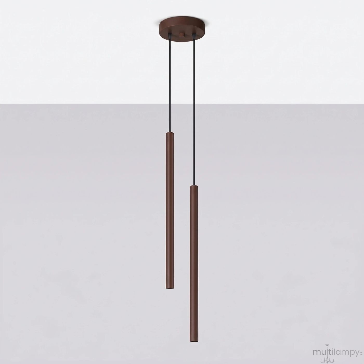 Pastelo lampa wisząca 2xG9 brązowa SL.2146