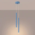 Pastelo lampa wisząca 2xG9 błękitna SL.2150