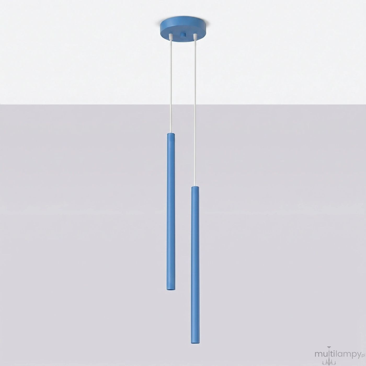 Pastelo lampa wisząca 2xG9 błękitna SL.2150
