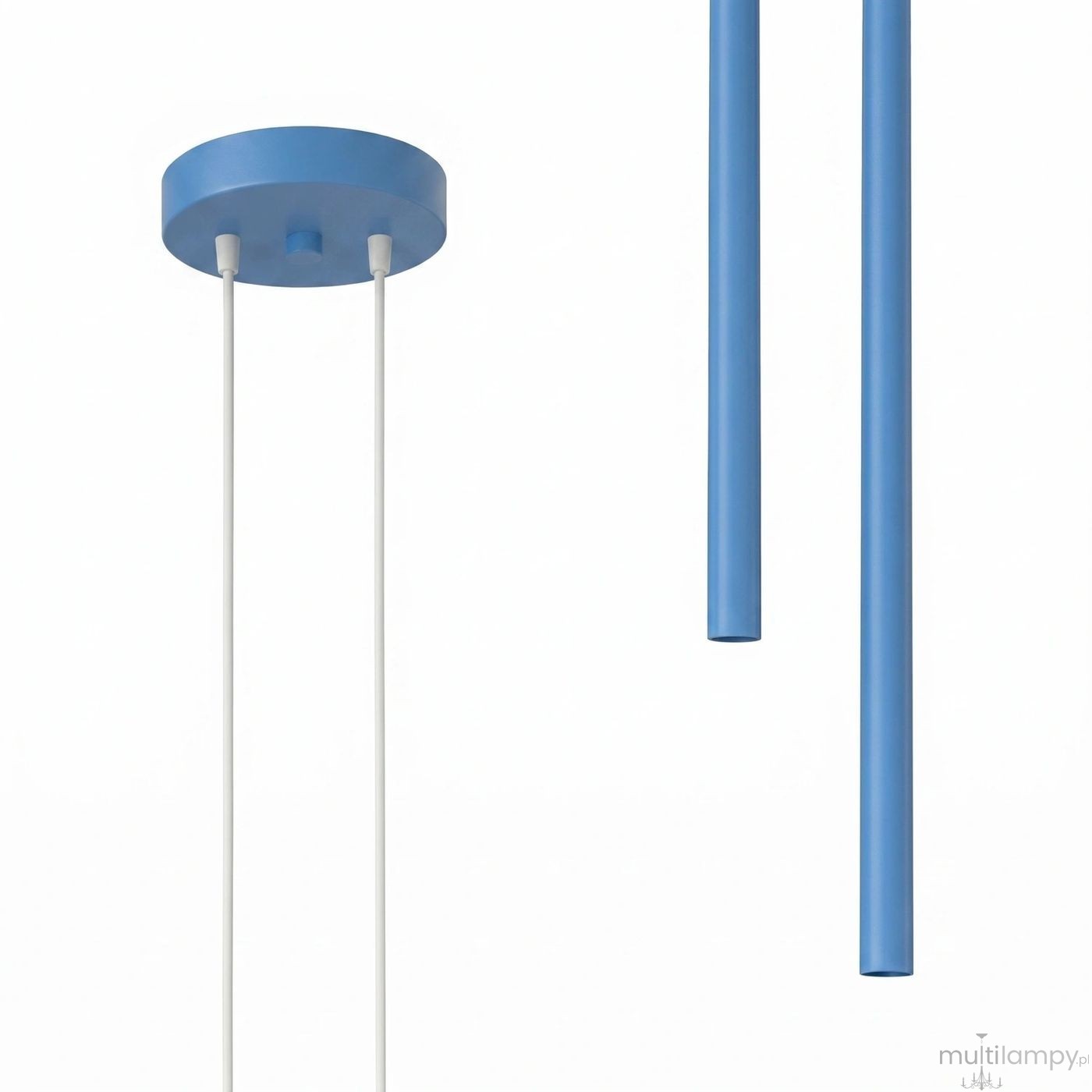 Pastelo lampa wisząca 2xG9 błękitna SL.2150