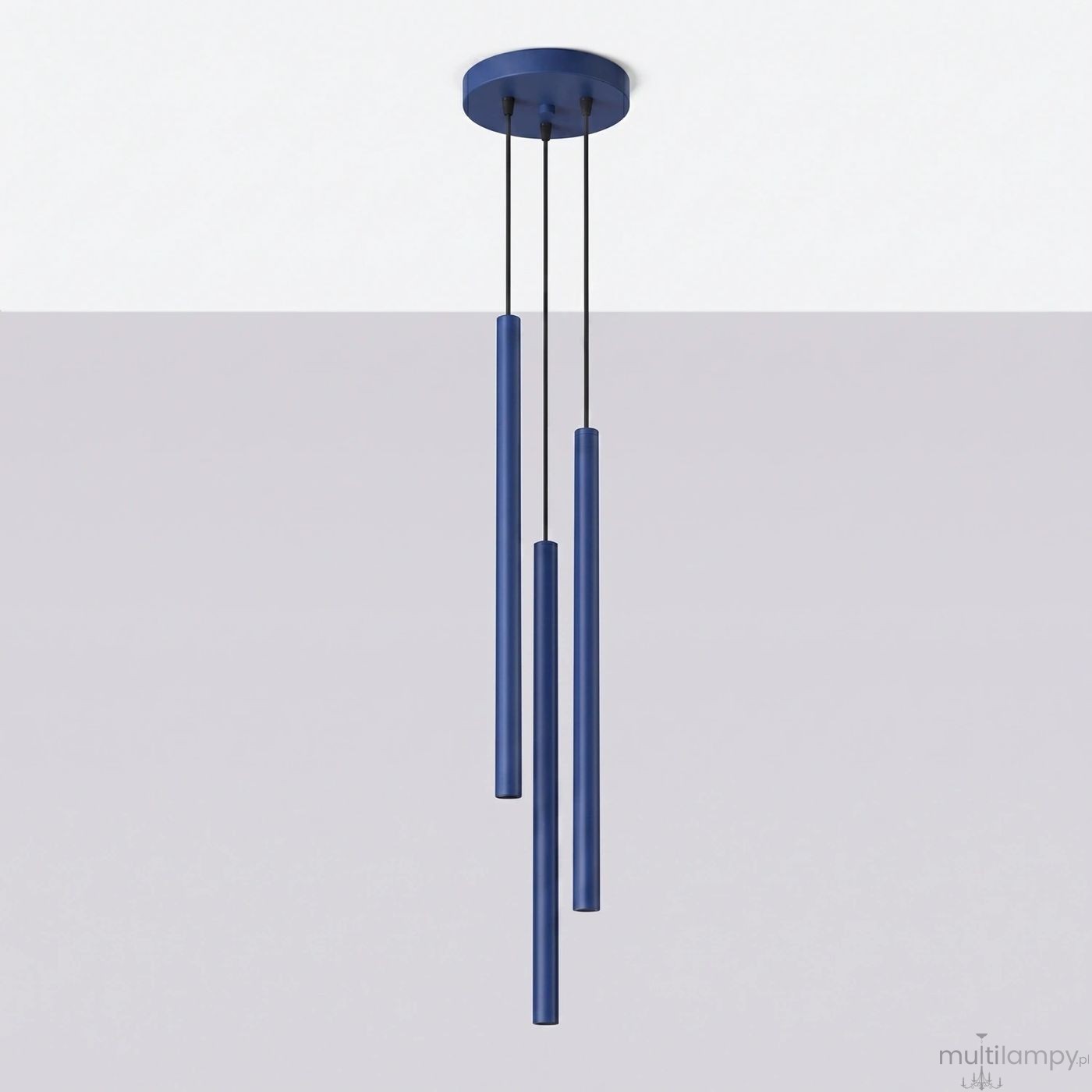 Pastelo lampa wisząca 3xG9 ultramaryna SL.2127