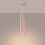 Pastelo lampa wisząca 3xG9 różowa SL.2131