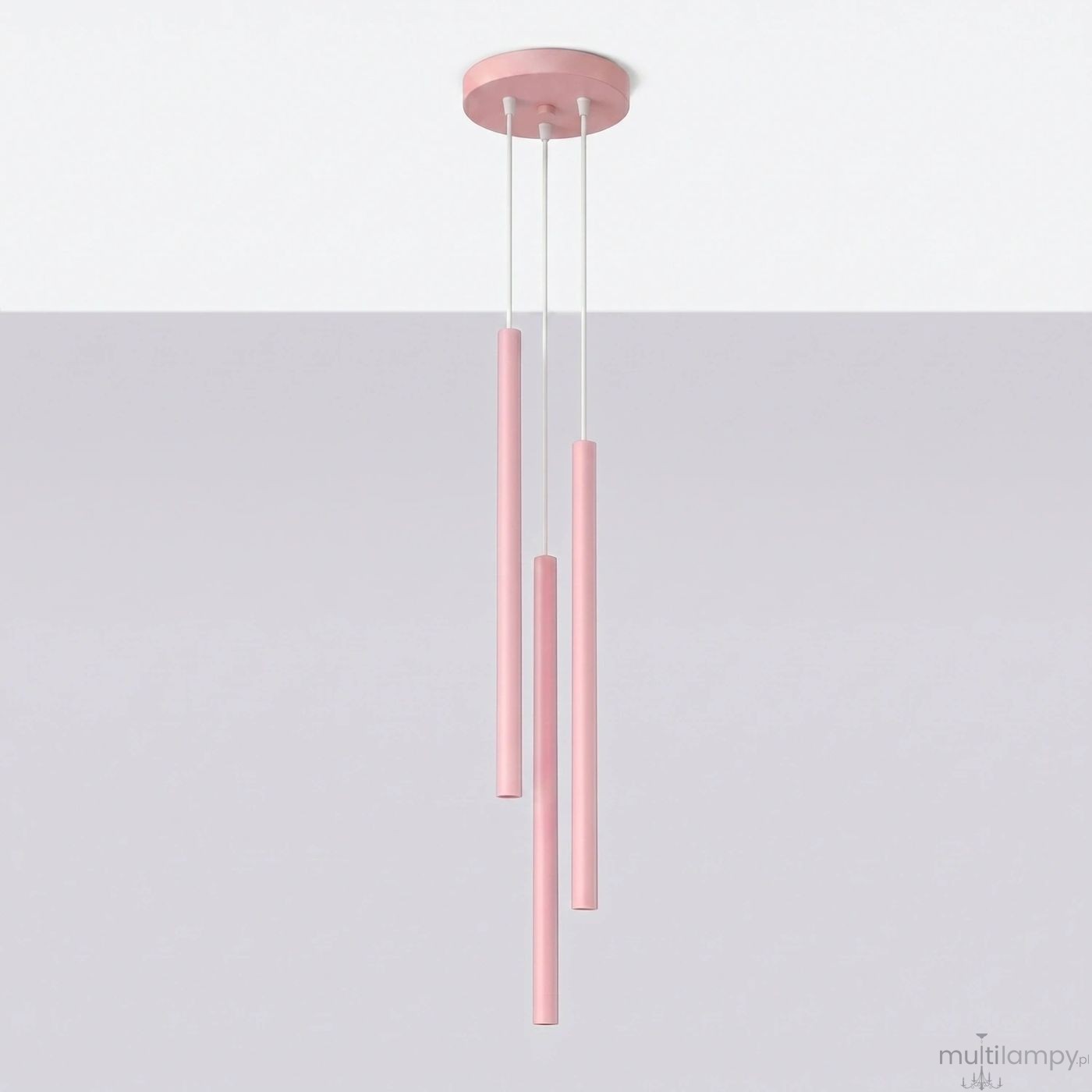 Pastelo lampa wisząca 3xG9 różowa SL.2131