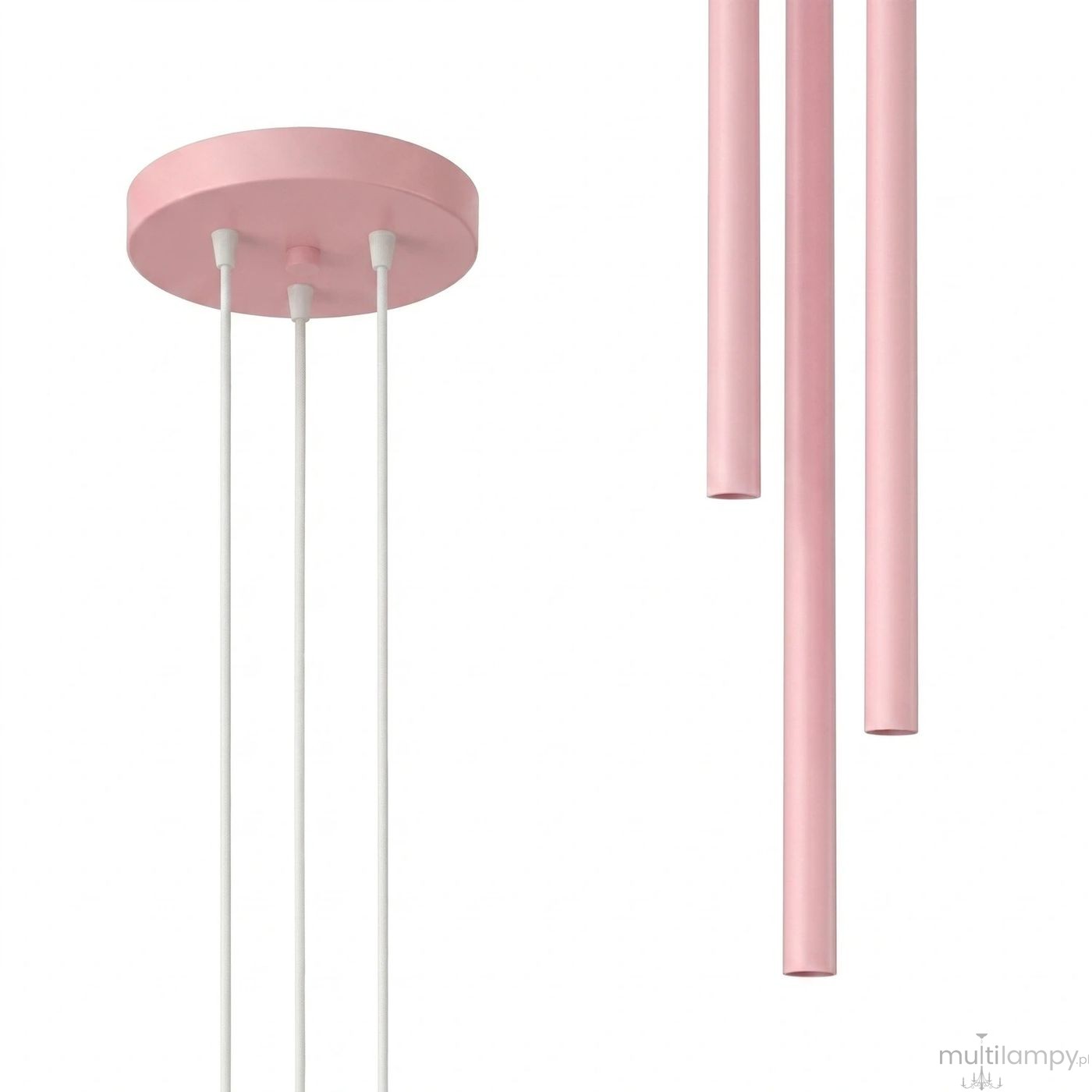 Pastelo lampa wisząca 3xG9 różowa SL.2131