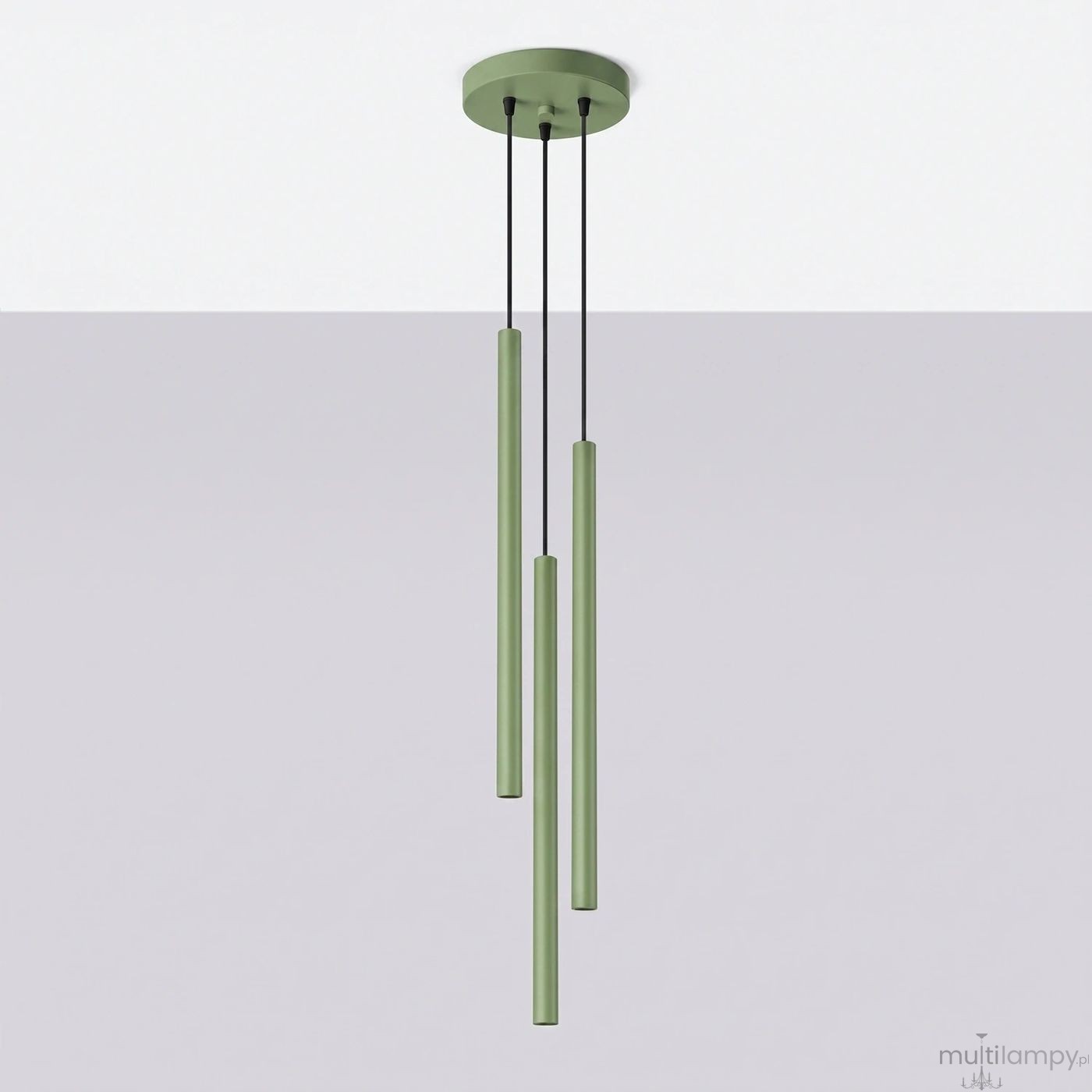 Pastelo lampa wisząca 3xG9 szałwiowa SL.2135