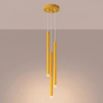 Pastelo lampa wisząca 3xG9 żółta SL.2139