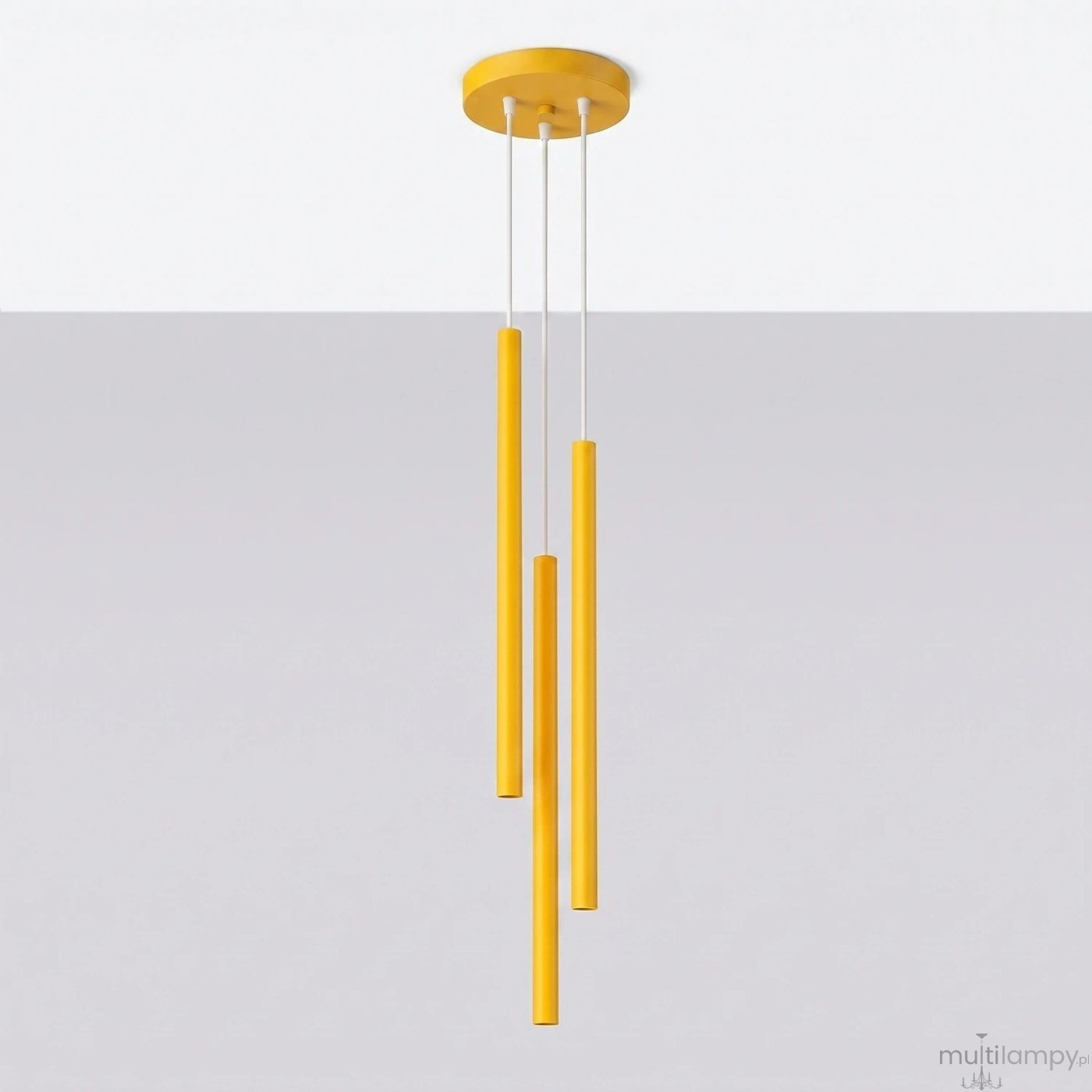 Pastelo lampa wisząca 3xG9 żółta SL.2139