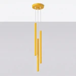 Pastelo lampa wisząca 3xG9 żółta SL.2139