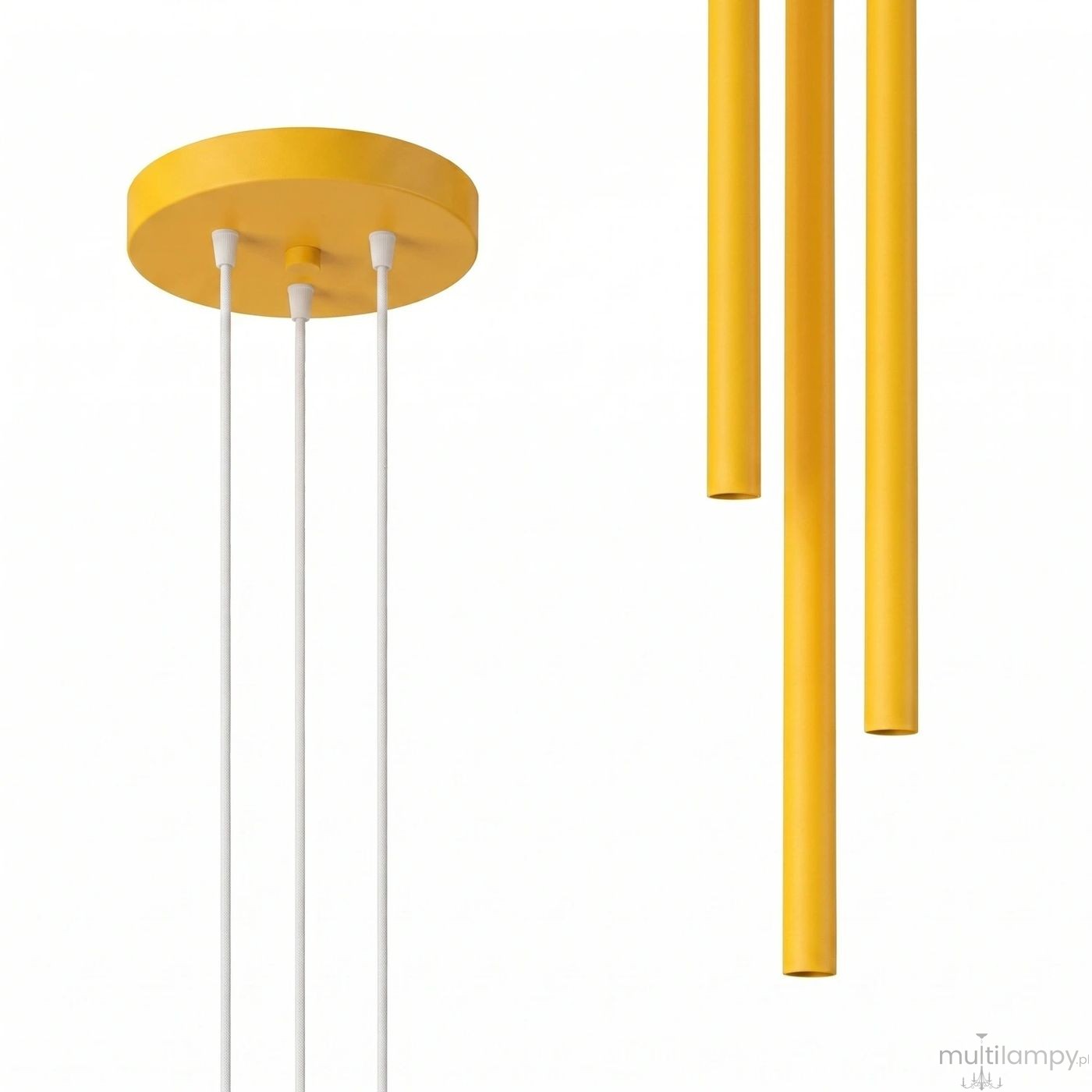 Pastelo lampa wisząca 3xG9 żółta SL.2139