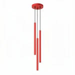 Pastelo lampa wisząca 3xG9 czerwona SL.2143