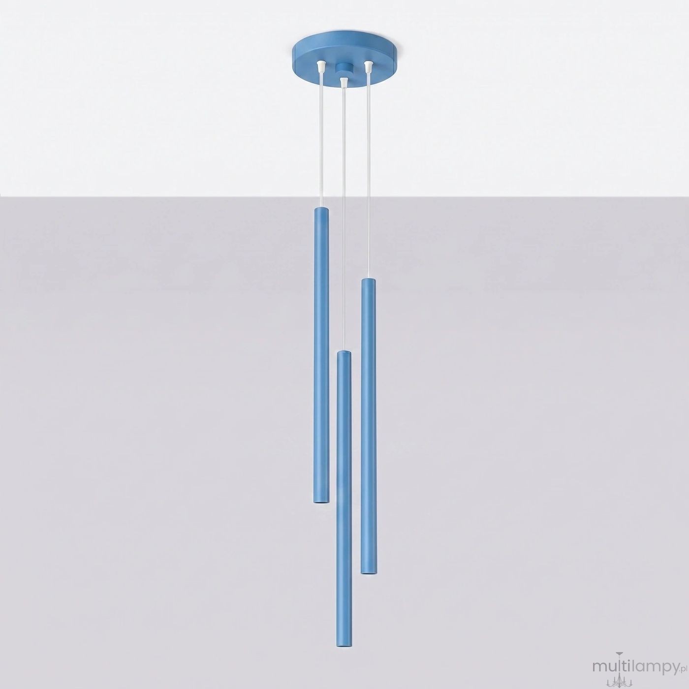 Pastelo lampa wisząca 3xG9 błękitna SL.2151