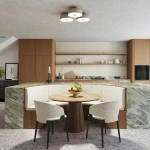 Omiq plafon 4xE27 taupe SL.2279
