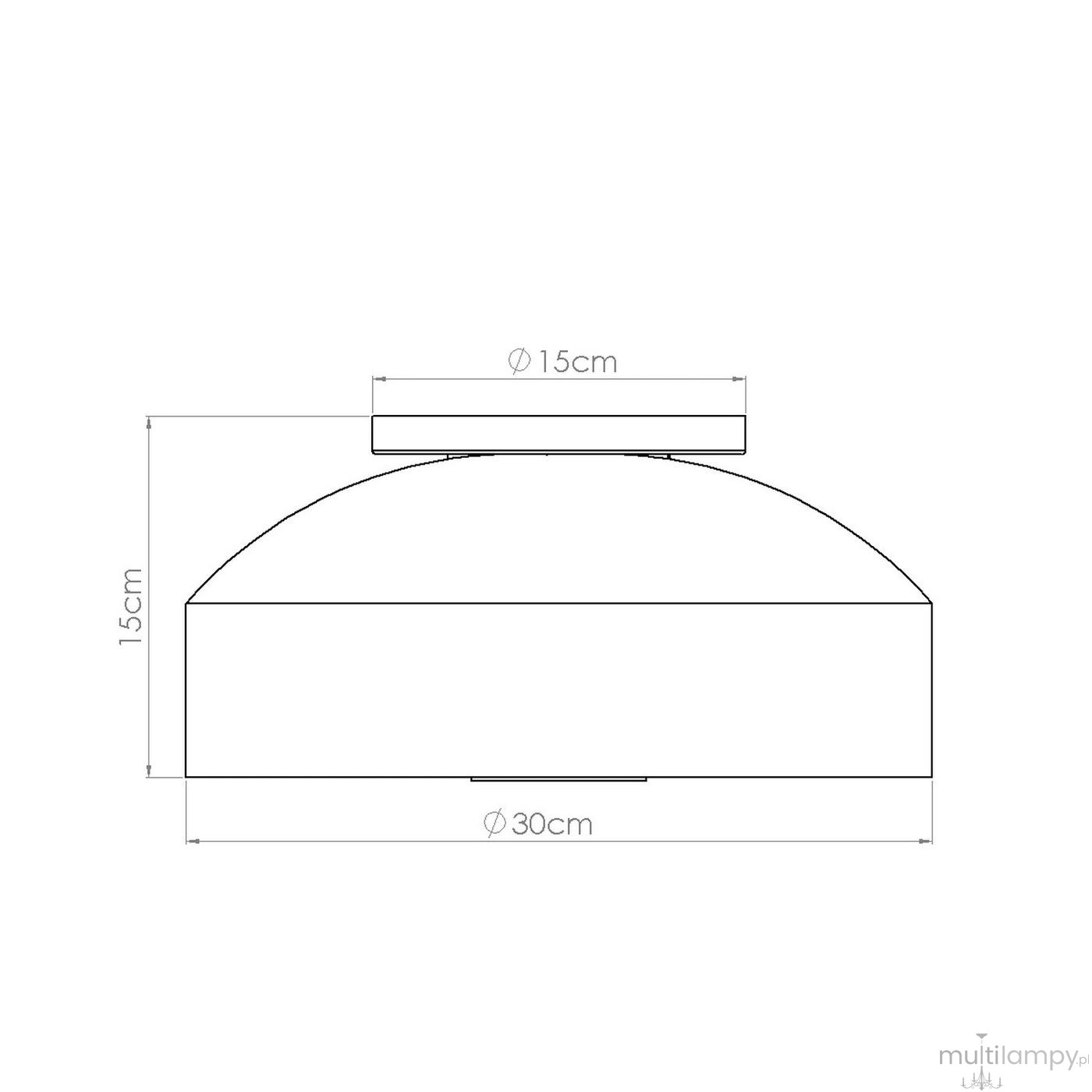 Omiq plafon 4xE27 żółty SL.2284