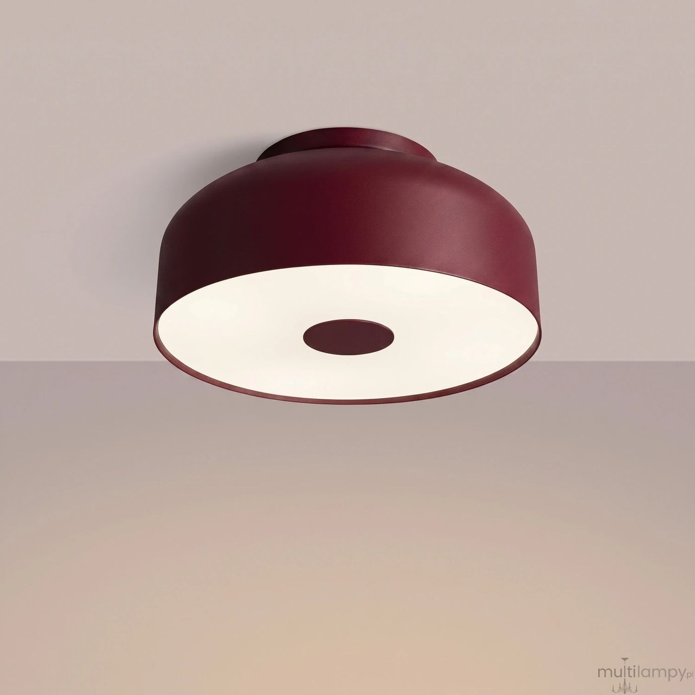 Omiq plafon 4xE27 burgund SL.2280