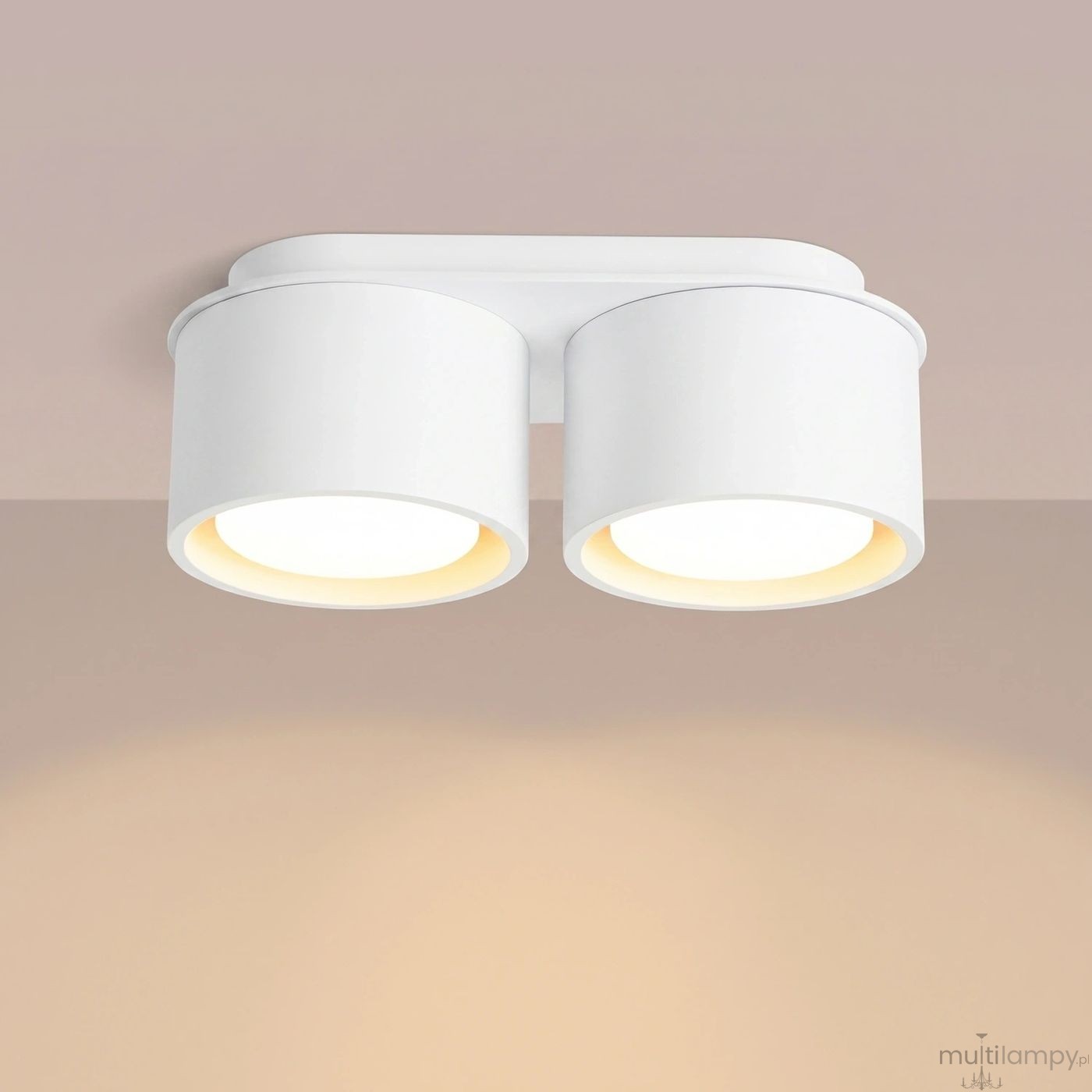 Modo lampa sufitowa 2xGX53 biała SL.2435
