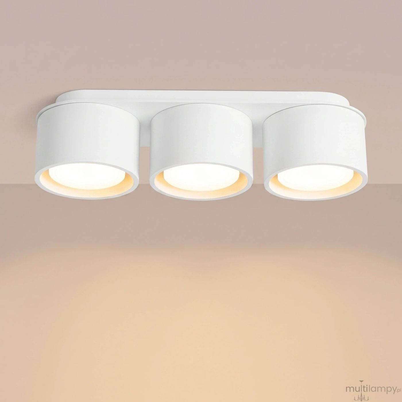Modo lampa sufitowa 3xGX53 biała SL.2436