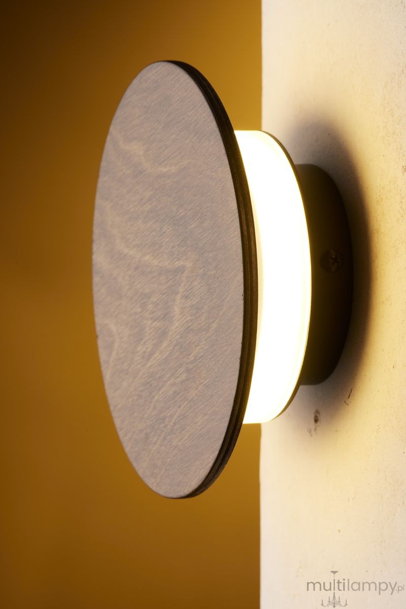 Drop LED kinkiet LED 7W 3000K ciemny orzech 41559