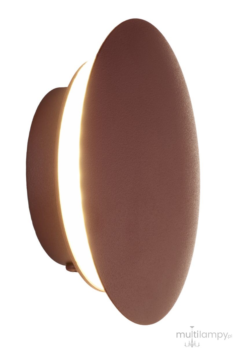Drop LED kinkiet LED 7W 3000K bordowy 42052