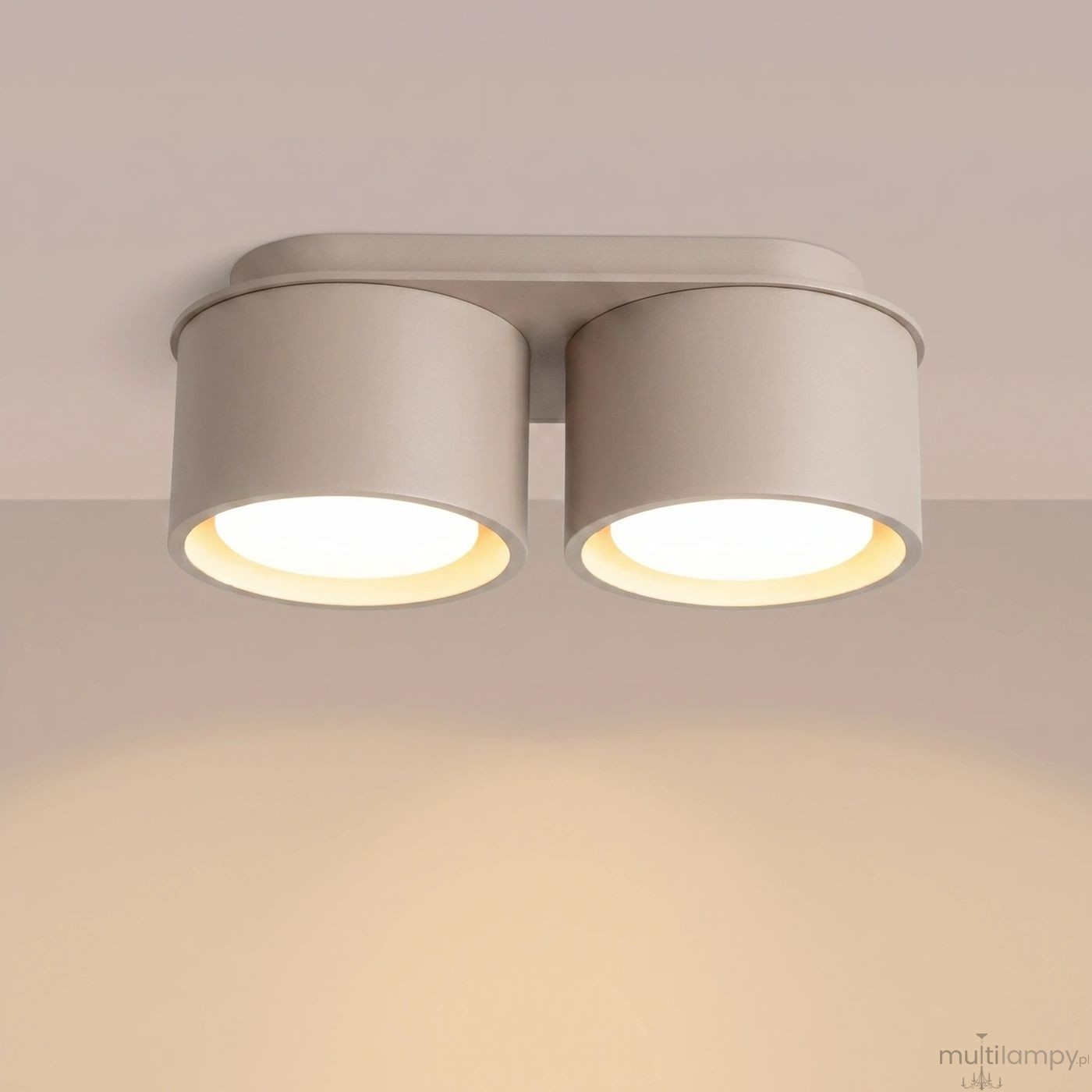 Modo lampa sufitowa 2xGX53 taupe SL.2447