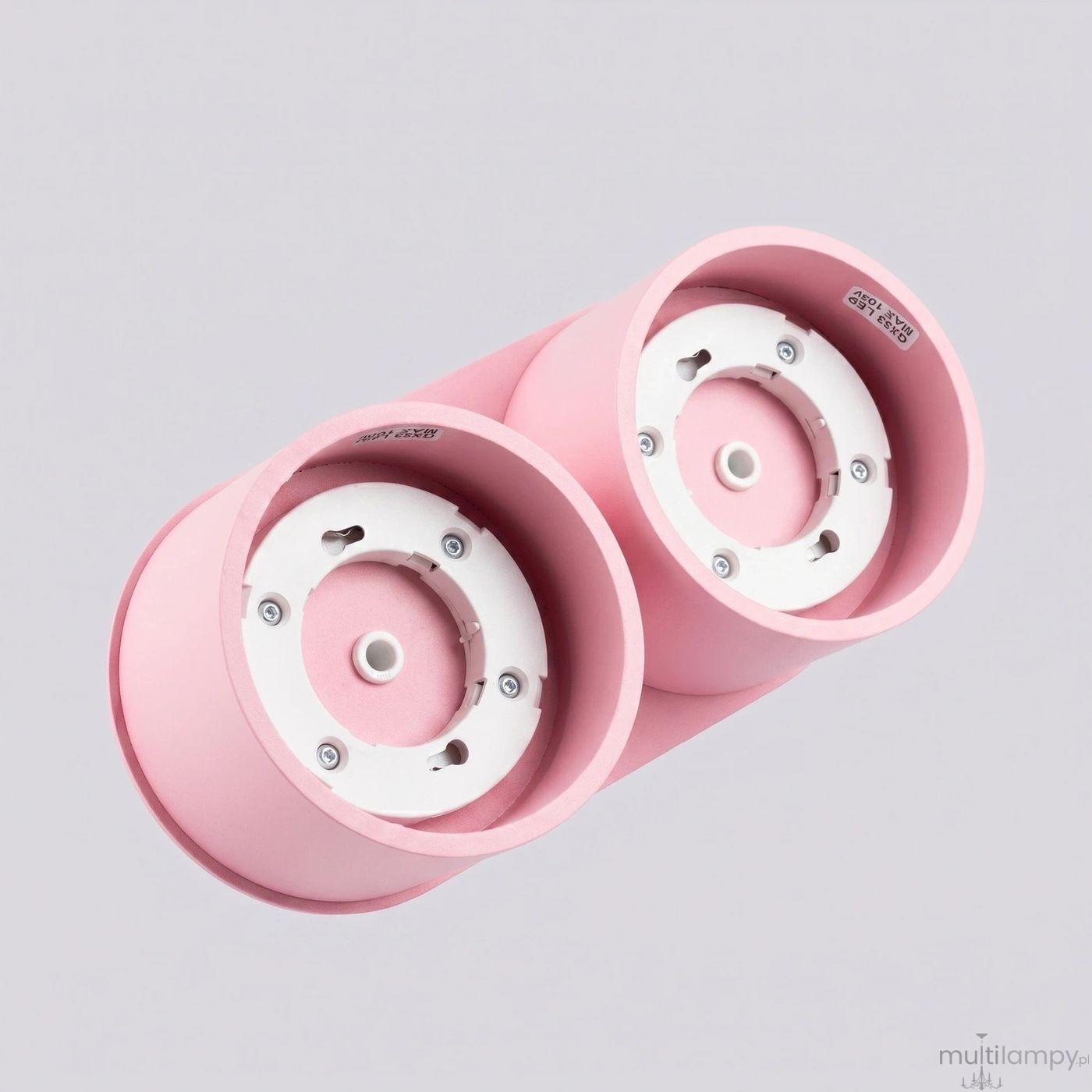 Modo lampa sufitowa 2xGX53 różowa SL.2467