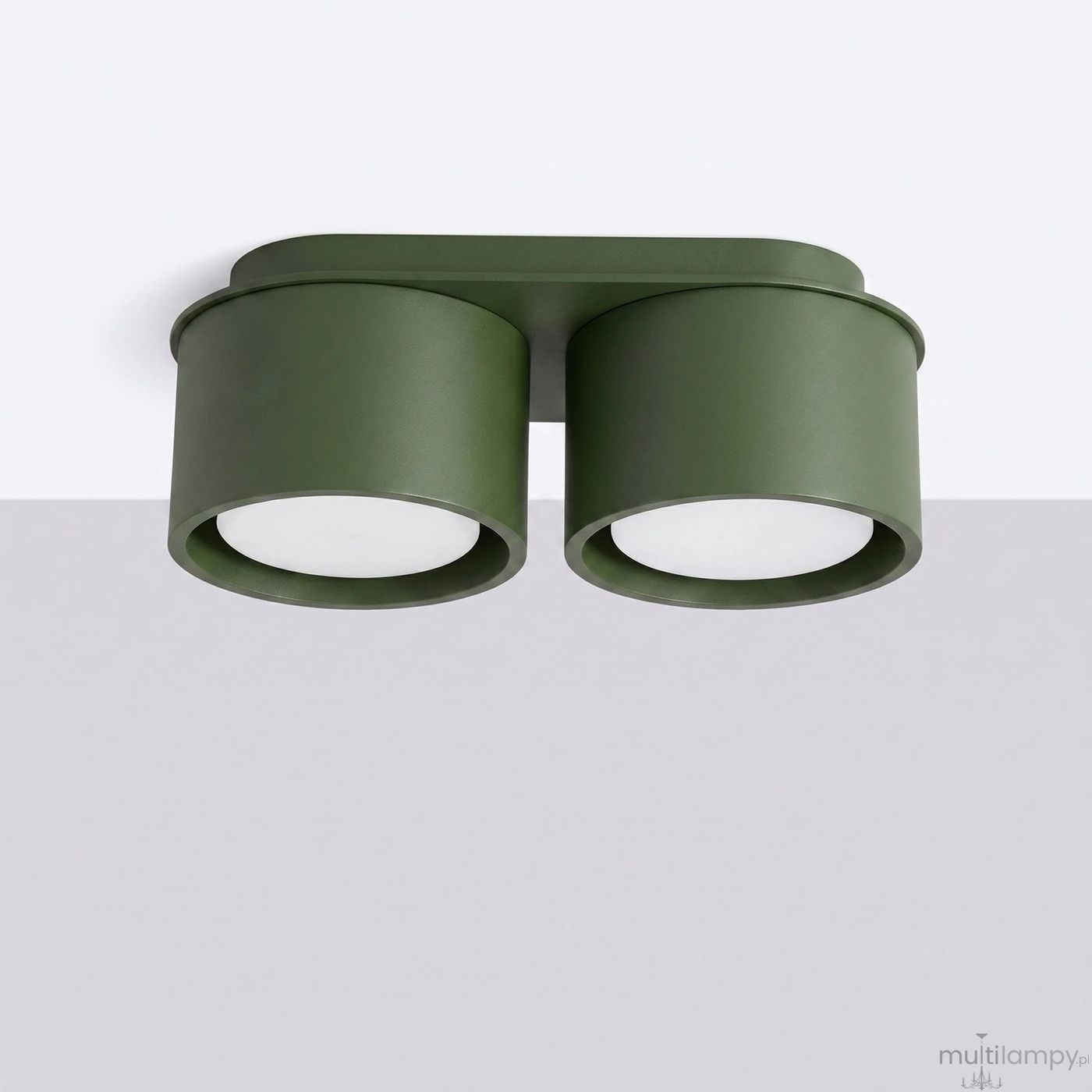 Modo lampa sufitowa 2xGX53 zielona oliwka SL.2463